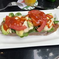 Avo sandwich   at Blushing in Amsterdam