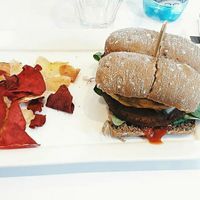 One of best vegan burger I ate! at Blushing in Amsterdam