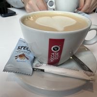 Cappuccino  at Blushing in Amsterdam