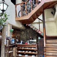 Entrance. Old and not kept well at Refeitorio Organico in Rio De Janeiro