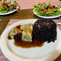 Meal of the day.  at Refeitorio Organico in Rio De Janeiro