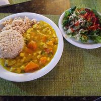 Bobó de palmito pupunha com cogumelo no creme de aipim at Refeitorio Organico in Rio De Janeiro