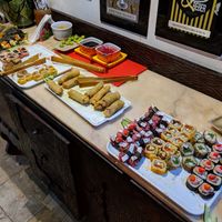Sushi at Refeitorio Organico in Rio De Janeiro