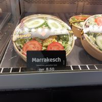 Marrakesch salad at Superguud in Zurich
