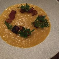 Pumpkin Risotto, baby onions, sage crumb at The Pig and Palm in Cebu