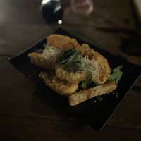 Tempura vegetables   at Noru in Bacalar