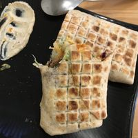 Falafel wrap (already eaten)  at Asalam Restaurant in Jeju