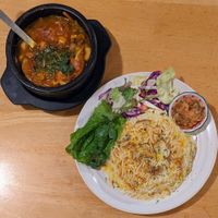 Vegan Mushroom Kalaya at Asalam Restaurant in Jeju