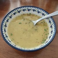 Lentil soup at Asalam Restaurant in Jeju