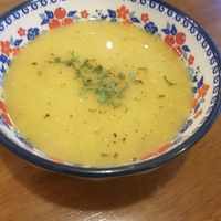 Free lentil soup 5/10 at Asalam Restaurant in Jeju