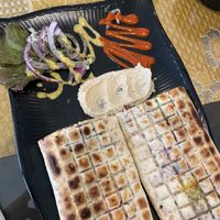 Falafel sandwich 8,000 krw at Asalam Restaurant in Jeju