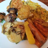 My first plate of many ;) at Sam's Bar in Bautzen