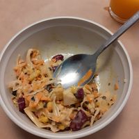 very small bowls at Anana in Athens