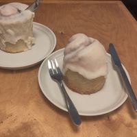 Cinnamon rolls at Anana in Athens