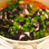 We are famous for our unique vegan cozido! at Solar Branco Eco Estate - The Green Pantry in Sao Miguel
