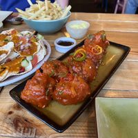 Order these! Cauli wings   at Baboo Ji in Southampton