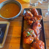 Cauliflower wings at Baboo Ji in Southampton