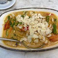 Vegetable curry  at Buddha Haus in Berlin