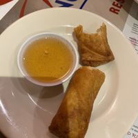 Vegan egg roll  at Long Beach Cafe in Lakewood