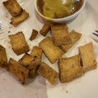 Fried tofu   at Long Beach Cafe in Lakewood