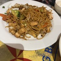 Tofu yakisoba   at Long Beach Cafe in Lakewood