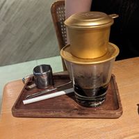 Great coffee but stupid strong at Be An Bistro in Ho Chi Minh City