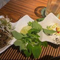 Pho toppings   at Be An Bistro in Ho Chi Minh City
