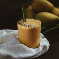 Mango & soymilk smoothie at Be An Bistro in Ho Chi Minh City