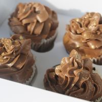 Chocolicious cupcakes at Veganska Kakor in Malmo