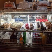 Desserts and beverages at Tarantino's Vegan in Las Vegas