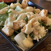 Caesar salad, sooo good! 🤤  at Tarantino's Vegan in Las Vegas