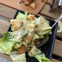 Caesar salad side!  at Tarantino's Vegan in Las Vegas