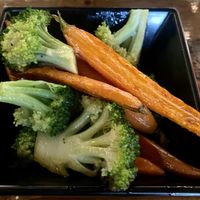 Steamed oily vegetables   at Tarantino's Vegan in Las Vegas