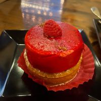 Berry tart - my favorite!!  at Tarantino's Vegan in Las Vegas