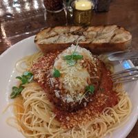 Chick'n Parmesan at Tarantino's Vegan in Las Vegas