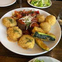 Sampler Platter at Tarantino's Vegan in Las Vegas