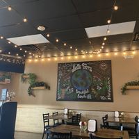 Had the whole place to ourselves 🥹  at Tarantino's Vegan in Las Vegas