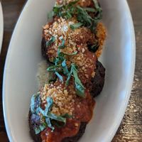 Meatball at Tarantino's Vegan in Las Vegas