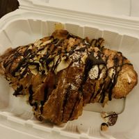 Chocolate almond croissant 🥐   at Tarantino's Vegan in Las Vegas