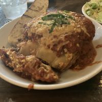 The lasagne delivered amazing flavors among many layers of tender pasta. I would definitely order it again!   at Tarantino's Vegan in Las Vegas