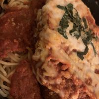 “Chicken Parm"  at Tarantino's Vegan in Las Vegas