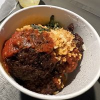 A delicious side of meatballs!   at Tarantino's Vegan in Las Vegas