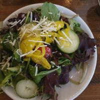 Side salad at Tarantino's Vegan in Las Vegas