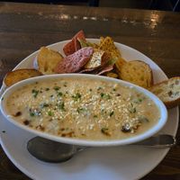 Spinach and artichoke dip at Tarantino's Vegan in Las Vegas