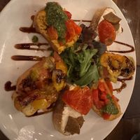 Bruschetta   at Tarantino's Vegan in Las Vegas