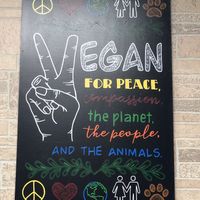 Art at Tarantino's Vegan in Las Vegas