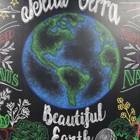 Art at Tarantino's Vegan in Las Vegas