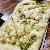 Garlic bread at Tarantino's Vegan in Las Vegas