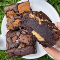 Vegan brownies  at 404Bristol in Bristol