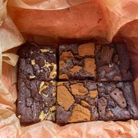 Vegan brownie delivery  at 404Bristol in Bristol
